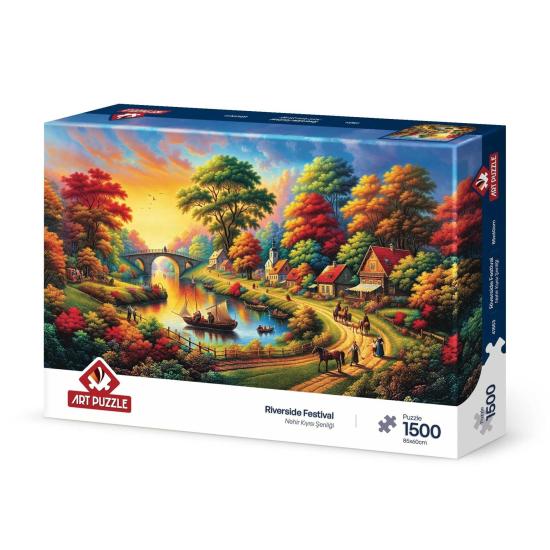 Puzzle Art Puzzle Festival De Riverside de 1500 Pzs