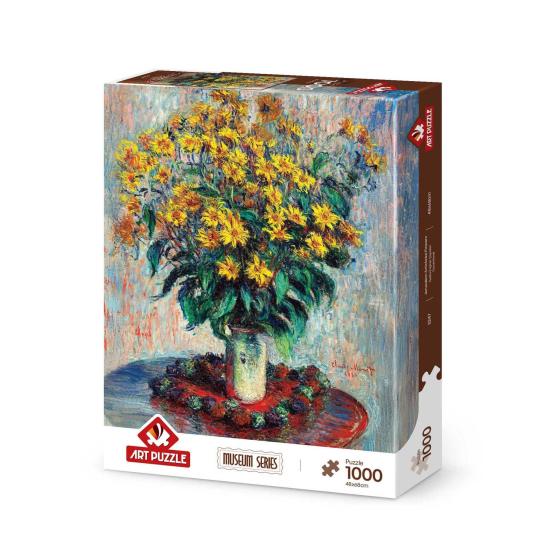 Puzzle Art Puzzle Flores de Alcachofa de Jerusalén de 1000 Pzs