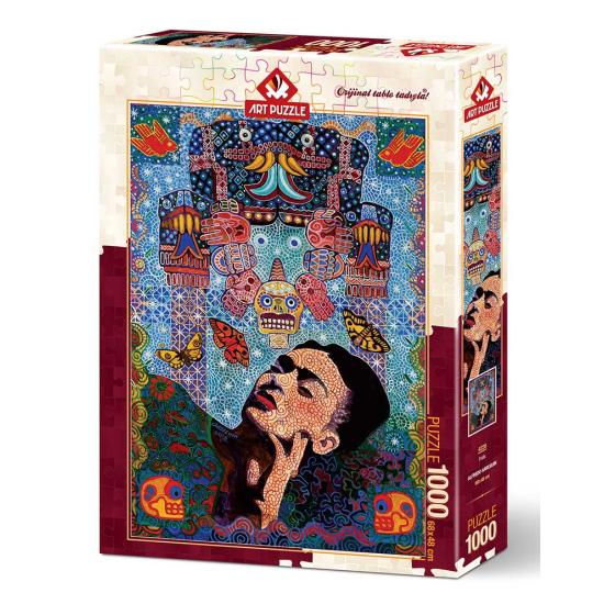 Puzzle Art Puzzle Frida Khalo de 1000 Piezas Puzzle Art Puzzle Frida Khalo de 1000 Piezas