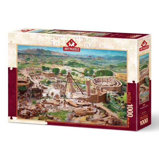 Puzzle Art Puzzle Göbeklitepe, Turquía de 1000 Piezas Puzzle Art Puzzle Göbeklitepe, Turquía de 1000 Piezas