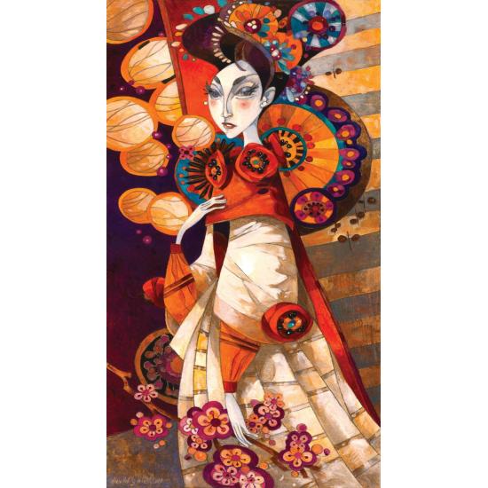 Puzzle Art Puzzle Geisha Súbita de 1000 Piezas