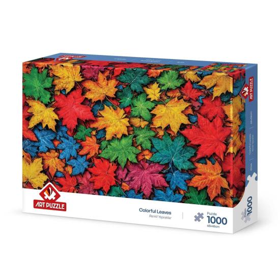 Puzzle Art Puzzle Hojas Coloridas de 1000 Piezas