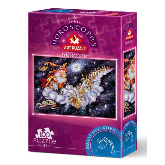 Puzzle Art Puzzle Horóscopo Acuario de 100 Piezas Puzzle Art Puzzle Horóscopo Acuario de 100 Piezas