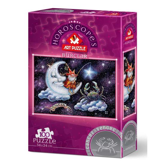 Puzzle Art Puzzle Horóscopo Cáncer de 100 Piezas Puzzle Art Puzzle Horóscopo Cáncer de 100 Piezas