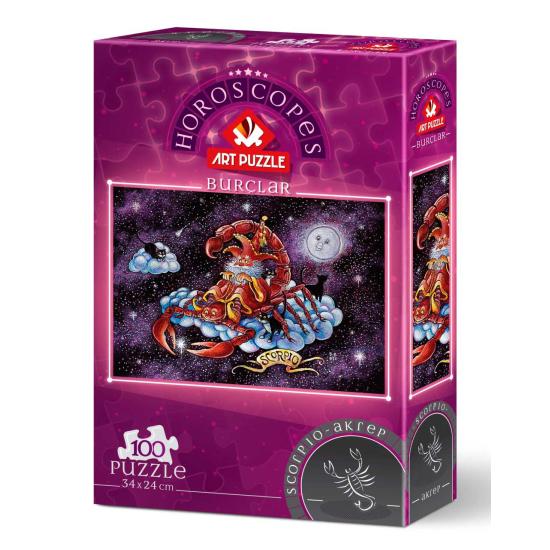 Puzzle Art Puzzle Horóscopo Escorpio de 100 Piezas