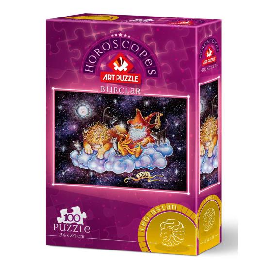Puzzle Art Puzzle Horóscopo Leo de 100 Piezas Puzzle Art Puzzle Horóscopo Leo de 100 Piezas