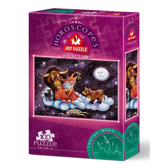 Puzzle Art Puzzle Horóscopo Tauro de 100 Piezas Puzzle Art Puzzle Horóscopo Tauro de 100 Piezas