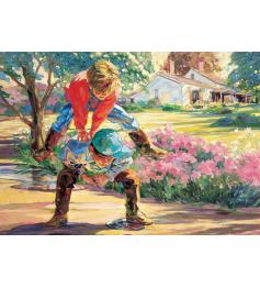 Puzzle Art Puzzle Jugando al Salto de la Rana de 260 Piezas