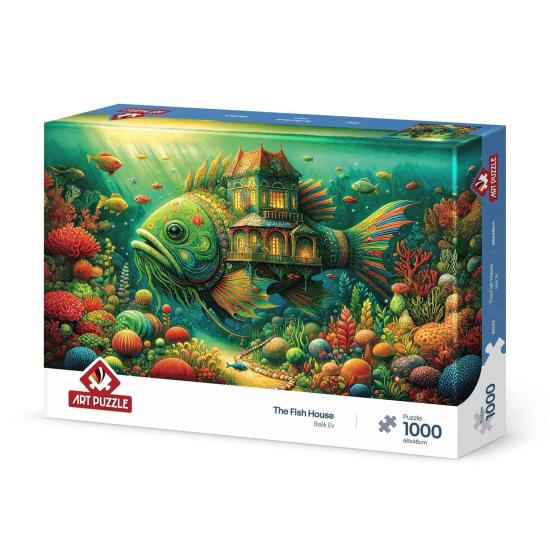 Puzzle Art Puzzle La Casa De Los Peces de 1000 Piezas