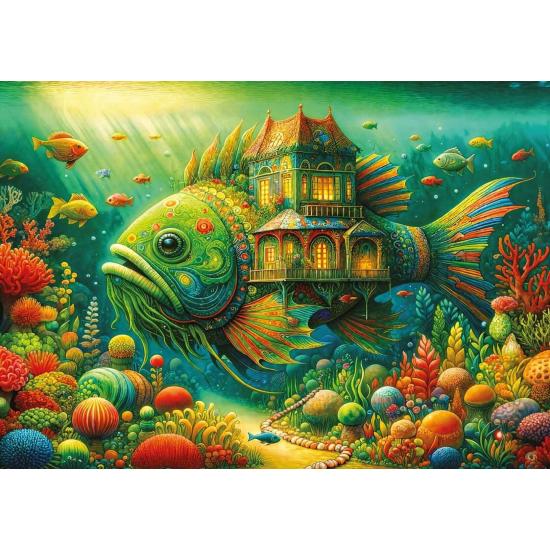 Puzzle Art Puzzle La Casa De Los Peces de 1000 Piezas
