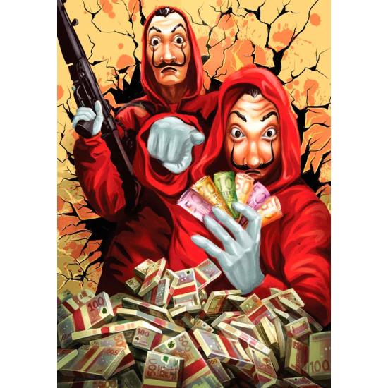 Puzzle Art Puzzle La Casa de Papel: Plan Perfecto de 1000 Pzs Puzzle Art Puzzle La Casa de Papel: Plan Perfecto de 1000 Pzs