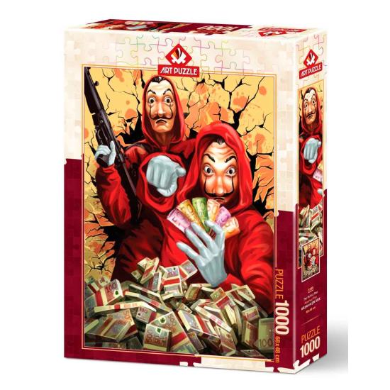 Puzzle Art Puzzle La Casa de Papel: Plan Perfecto de 1000 Pzs Puzzle Art Puzzle La Casa de Papel: Plan Perfecto de 1000 Pzs