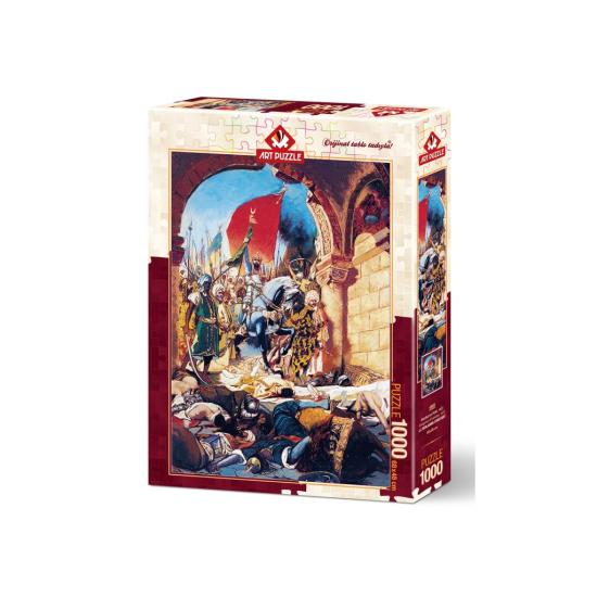 Puzzle Art Puzzle La Conquista de Estambul, 1453 de 1000 Piezas