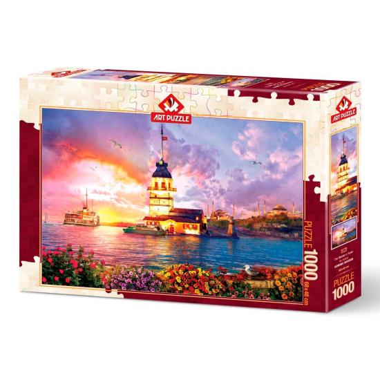 Puzzle Art Puzzle La Torre de Maiden de 1000 Piezas Puzzle Art Puzzle La Torre de Maiden de 1000 Piezas