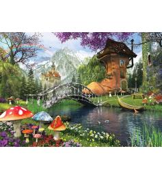 Puzzle Art Puzzle La Vieja Casa de Zapatos de 1000 Piezas