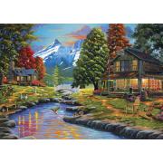 Puzzle Art Puzzle Las Dos Orillas del Bosque de 2000 Piezas