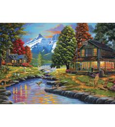 Puzzle Art Puzzle Las Dos Orillas del Bosque de 2000 Piezas