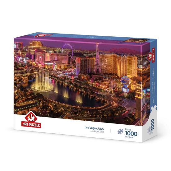 Puzzle Art Puzzle Las Vegas, EEUU de 1000 Pzs