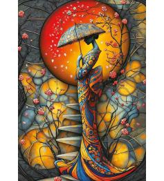 Puzzle Art Puzzle Lluvia De Cerezos de 1000 Piezas