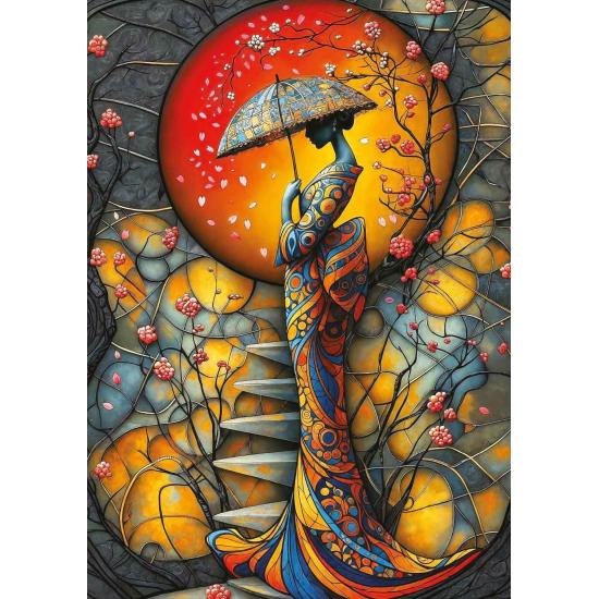 Puzzle Art Puzzle Lluvia De Cerezos de 1000 Piezas