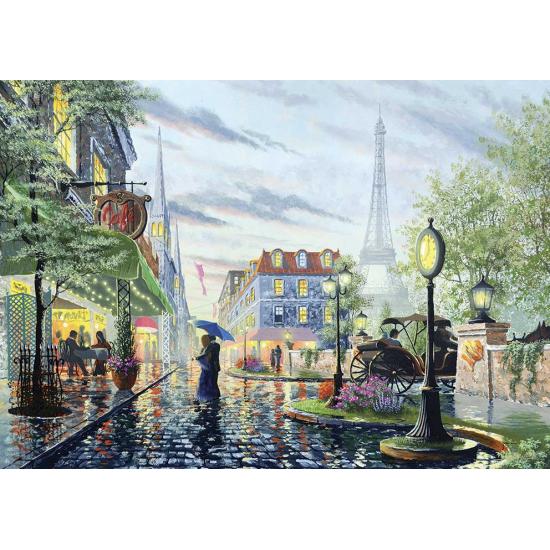 Puzzle Art Puzzle Lluvia de Verano en París de 2000 Piezas Puzzle Art Puzzle Lluvia de Verano en París de 2000 Piezas
