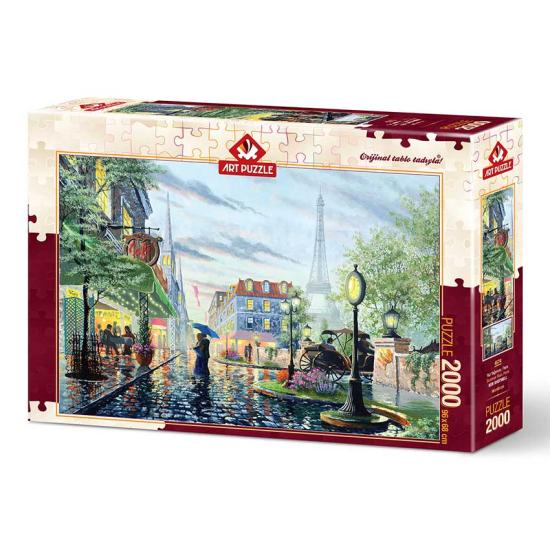 Puzzle Art Puzzle Lluvia de Verano en París de 2000 Piezas Puzzle Art Puzzle Lluvia de Verano en París de 2000 Piezas