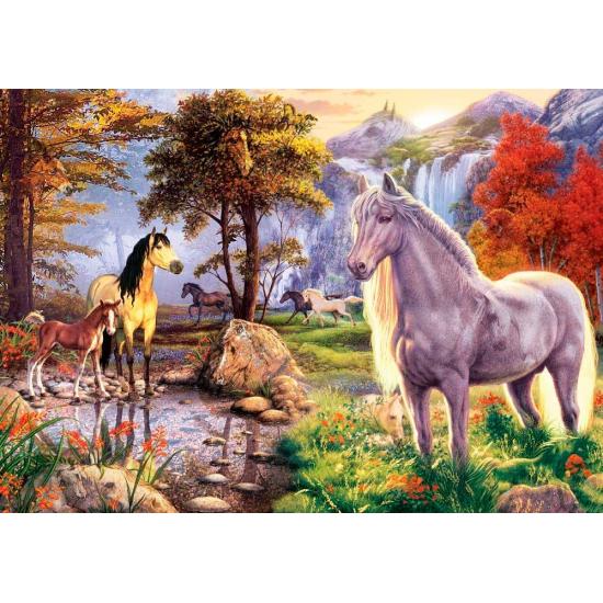 Puzzle Art Puzzle Los Caballos Ocultos de 1000 Piezas Puzzle Art Puzzle Los Caballos Ocultos de 1000 Piezas