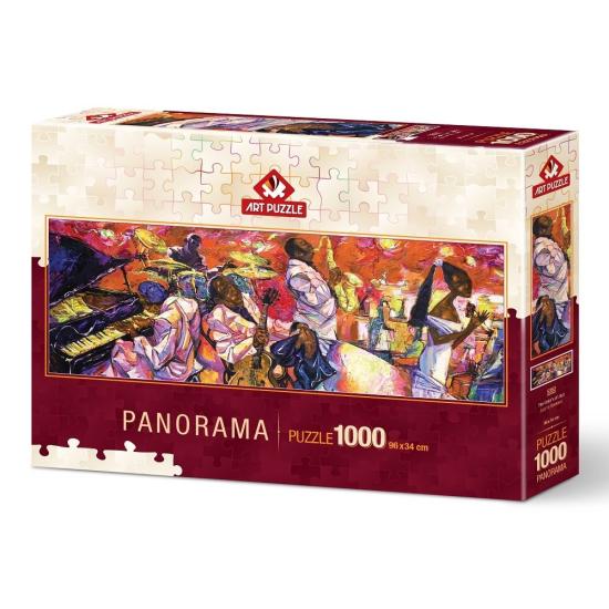 Puzzle Art Puzzle Los Colores del Jazz Panorámico de 1000 Pzs Puzzle Art Puzzle Los Colores del Jazz Panorámico de 1000 Pzs