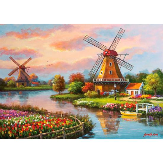 Puzzle Art Puzzle Los Molinos de Viento 1000 Piezas