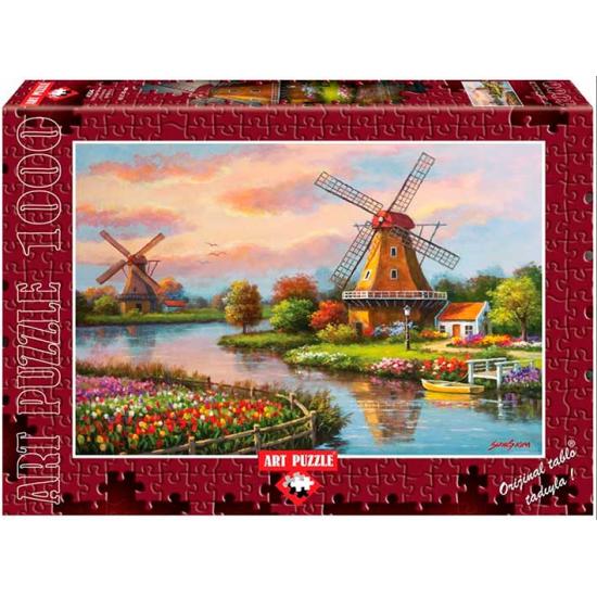 Puzzle Art Puzzle Los Molinos de Viento 1000 Piezas
