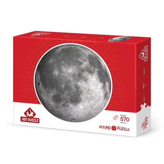 Puzzle Circular Art Puzzle Luna 570 Piezas