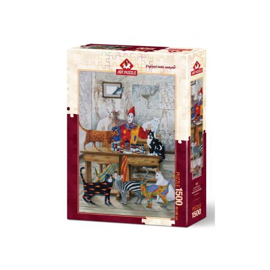 Puzzle Art Puzzle Mi Mundo Lleno de Colores de 1500 Piezas