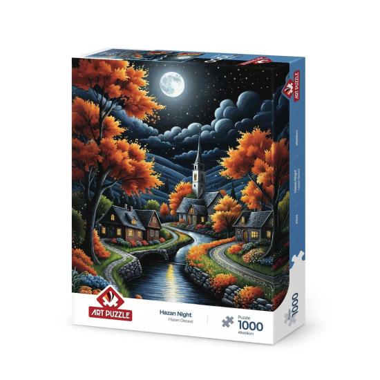 Puzzle Art Puzzle Noche De Hazan de 1000 Piezas