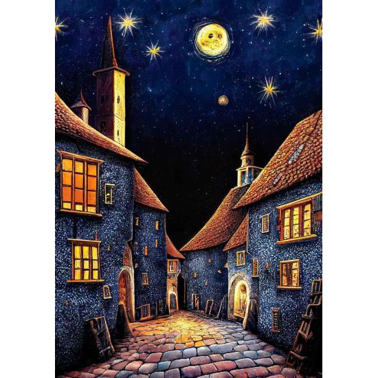 Puzzle Art Puzzle Noche de Posada Medieval de 500 Piezas Puzzle Art Puzzle Noche de Posada Medieval de 500 Piezas