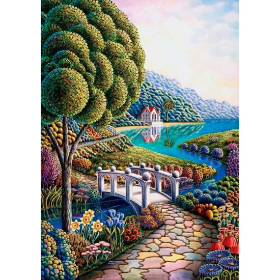 Puzzle Art Puzzle Orillas de Flores 1000 Piezas