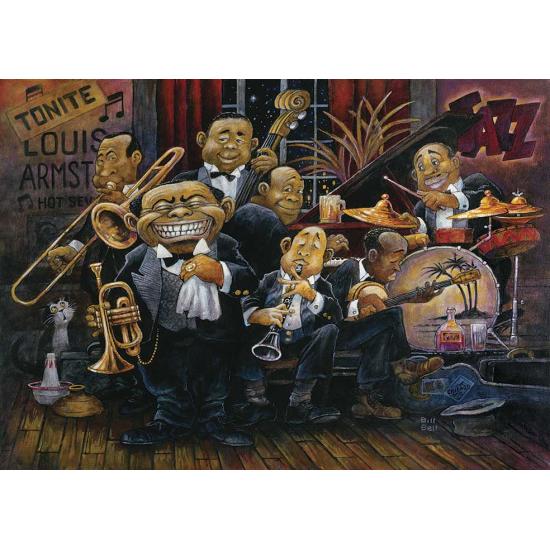 Puzzle Art Puzzle Orquesta de Louis Amstrong de 260 Piezas