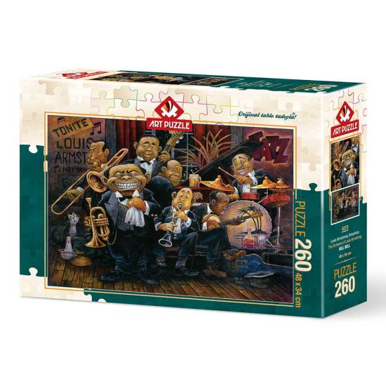Puzzle Art Puzzle Orquesta de Louis Amstrong de 260 Piezas