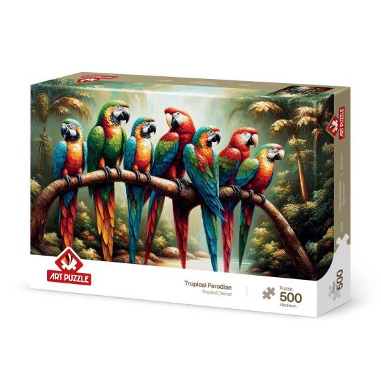 Puzzle Art Puzzle Paraíso Tropical de 500 Piezas