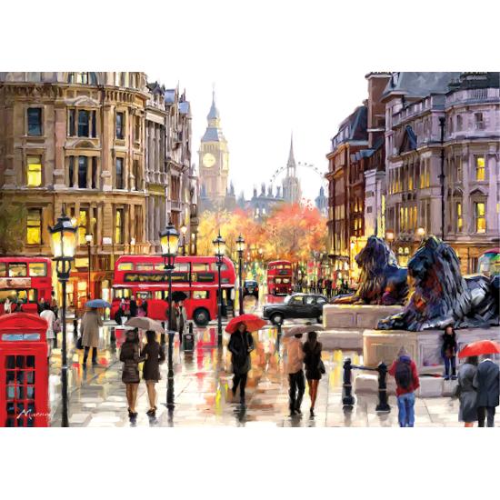 Puzzle Art Puzzle Plaza Trafalgar, Londres de 2000 Piezas