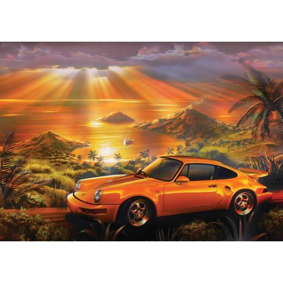 Puzzle Art Puzzle Porsche Amarillo de 1500 Piezas Puzzle Art Puzzle Porsche Amarillo de 1500 Piezas