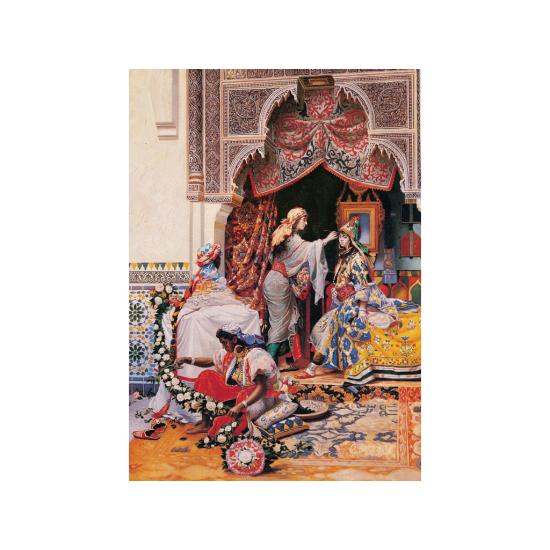 Puzzle Art Puzzle Preparativos de Boda de 1500 Piezas