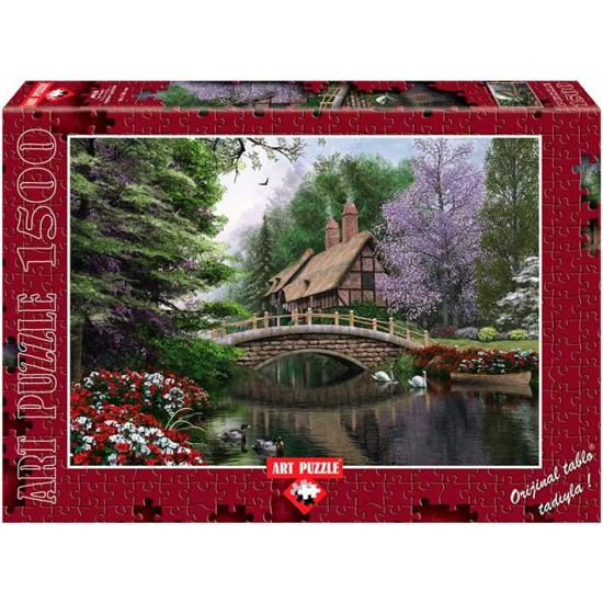 Puzzle Art Puzzle Puente de Piedra de 1500 Piezas Puzzle Art Puzzle Puente de Piedra de 1500 Piezas