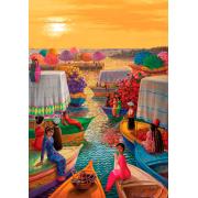 Puzzle Art Puzzle Puerto de Flor de 1000 Piezas