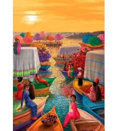 Puzzle Art Puzzle Puerto de Flor de 1000 Piezas