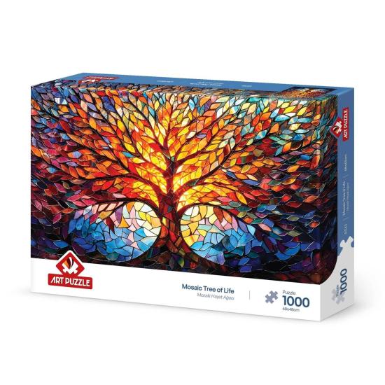 Puzzle Art Puzzle Árbol De La Vida En Mosaico de 1000 Piezas