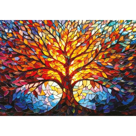 Puzzle Art Puzzle Árbol De La Vida En Mosaico de 1000 Piezas