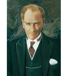 Puzzle Art Puzzle Retrato de Mustafa Kemal Ataturk de 1000 Pieza