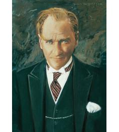 Puzzle Art Puzzle Retrato de Mustafa Kemal Ataturk de 500 Pieza