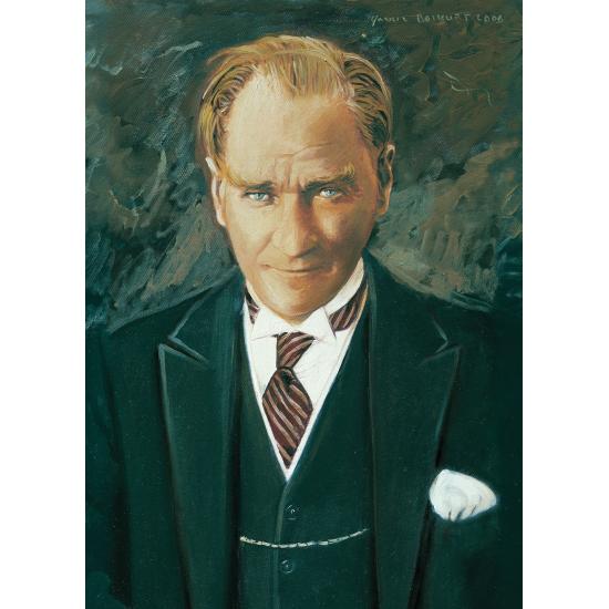 Puzzle Art Puzzle Retrato de Mustafa Kemal Ataturk de 500 Pieza