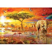 Puzzle Art Puzzle Safari por África de 3000 Piezas